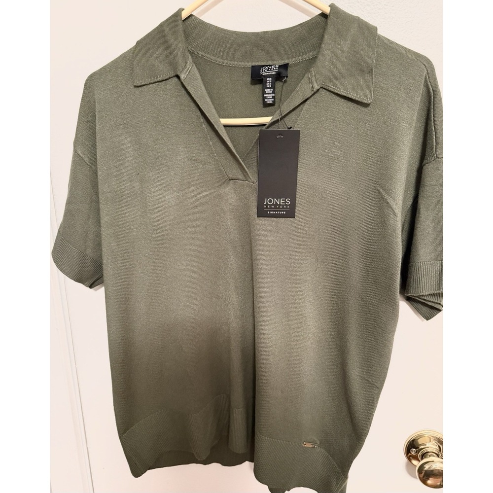 Jones New York Women's Tops Size Small Green‎